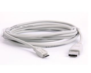 Câble USB vers fiche MICRO-USB, Longueur 2,5m 