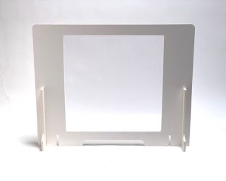 Ecran de protection transparent L735 x H585 / 700 mm 