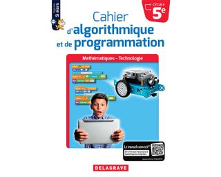 cahier d'algorithmique et de programmation Cycle 4-5éme - livre prof