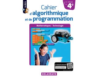 Cahier d'algorithmique et de programmation Cycle 4-4éme -Cahier élève