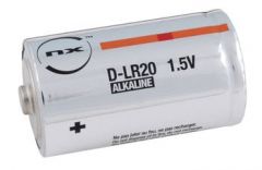Piles alcaline 1,5V LR20 (pack de 2)
