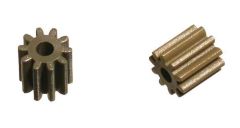 PIGN0602-10 Lot de 10 pignons moteur serrés sur axe Ø2 - Ø6/10 dents