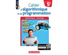 cahier d'algorithmique et de programmation Cycle 4-5éme - livre prof