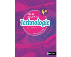 Technologie 4e - 2017 - Livre de l'élève