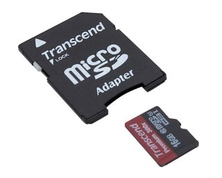 Carte micro SDHC avec adaptateur SD 16Go Class 10 