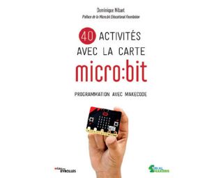 Livre 40 activités avec la carte microbit 