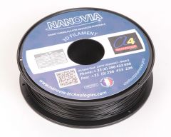 Filament ABS Chargé fibre de Carbone - Noir Ø 1,75mm 0,5kg 