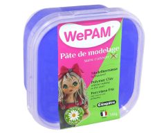 Pâte à modeler WePAM Bleu royal, pot 145 grs