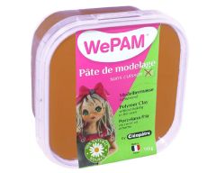 Pâte à modeler WePAM Caramel, pot 145 grs