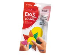 Pâte à modeler DAS Color Jaune, pain 150 grs