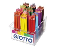 Crayons de couleur Giotto Elios, pot de 192 (12 coul x 16)
