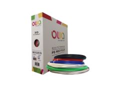 Echantillon 6 filaments PS recyclé compatible UP - Ø 1.75mm 0.162Kg