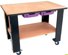 Meuble RouLab - Table établi légère - Version pré-équipé électrique